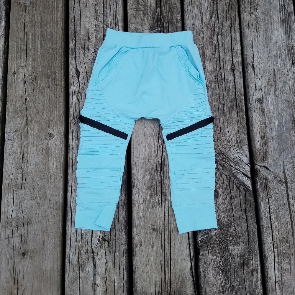 New small shop Posh Kiddos harem style biker pants